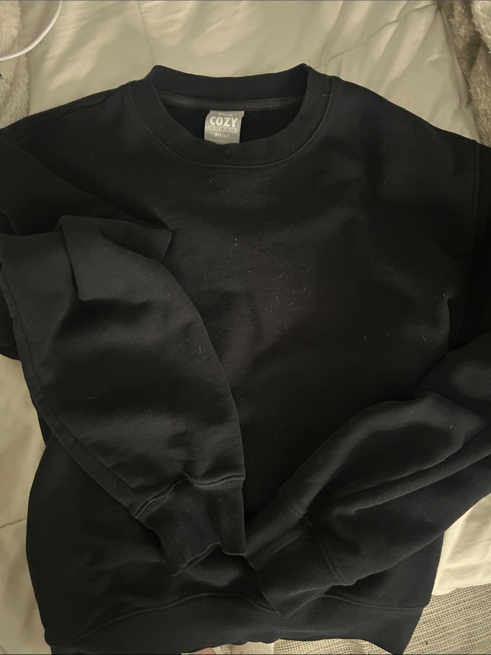 TNA Black Crewneck Sweatshirt